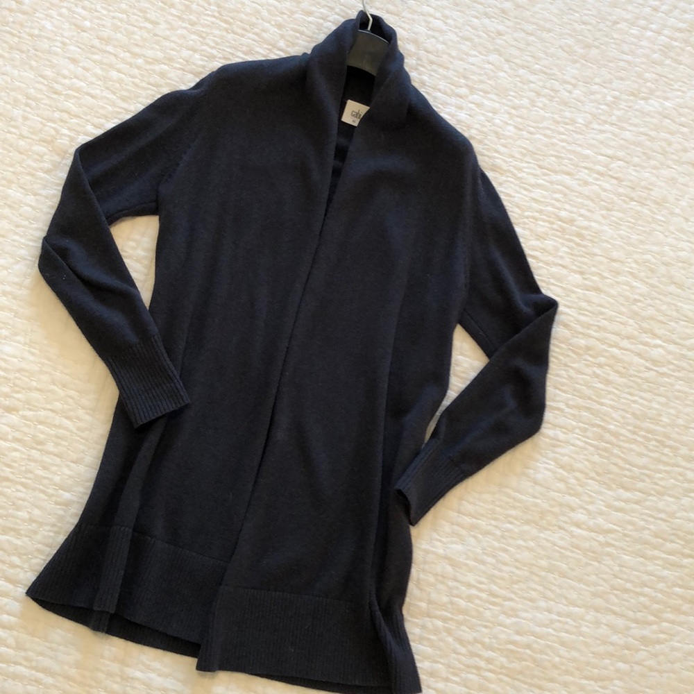 CAbi XS Victoria Navy Sweater